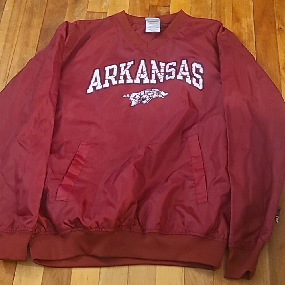 Vintage Arkansas Windbreaker Pullover
